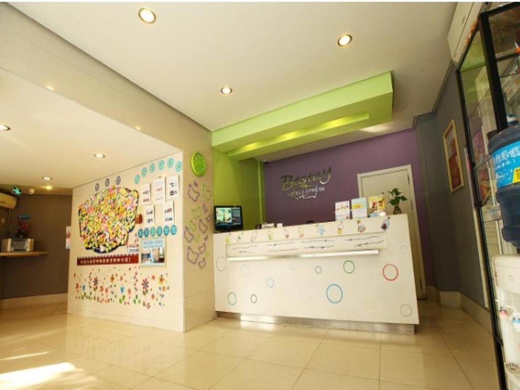 Bestay Hotel Express Nanjing Xinjiekou Bagian luar foto