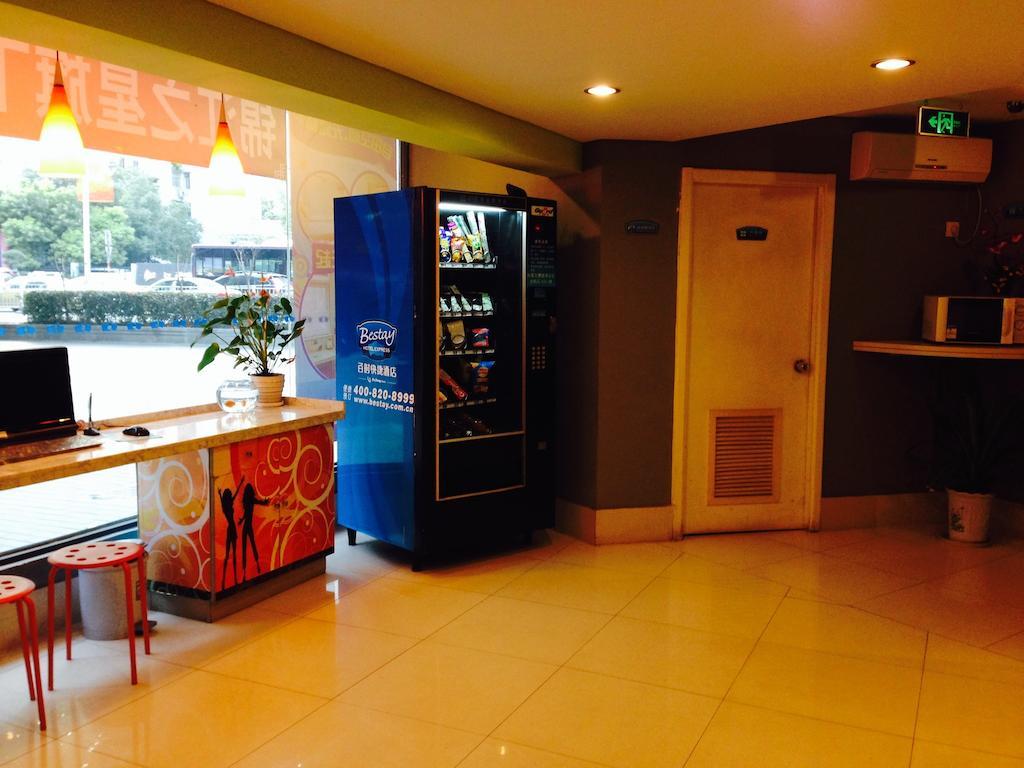 Bestay Hotel Express Nanjing Xinjiekou Bagian luar foto